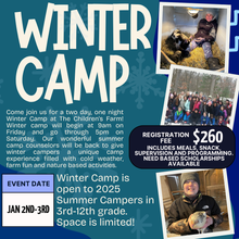 Load image into Gallery viewer, Winter Camp 2026