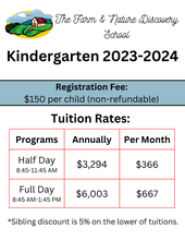 Load image into Gallery viewer, Kindergarten Registration 2023-2024
